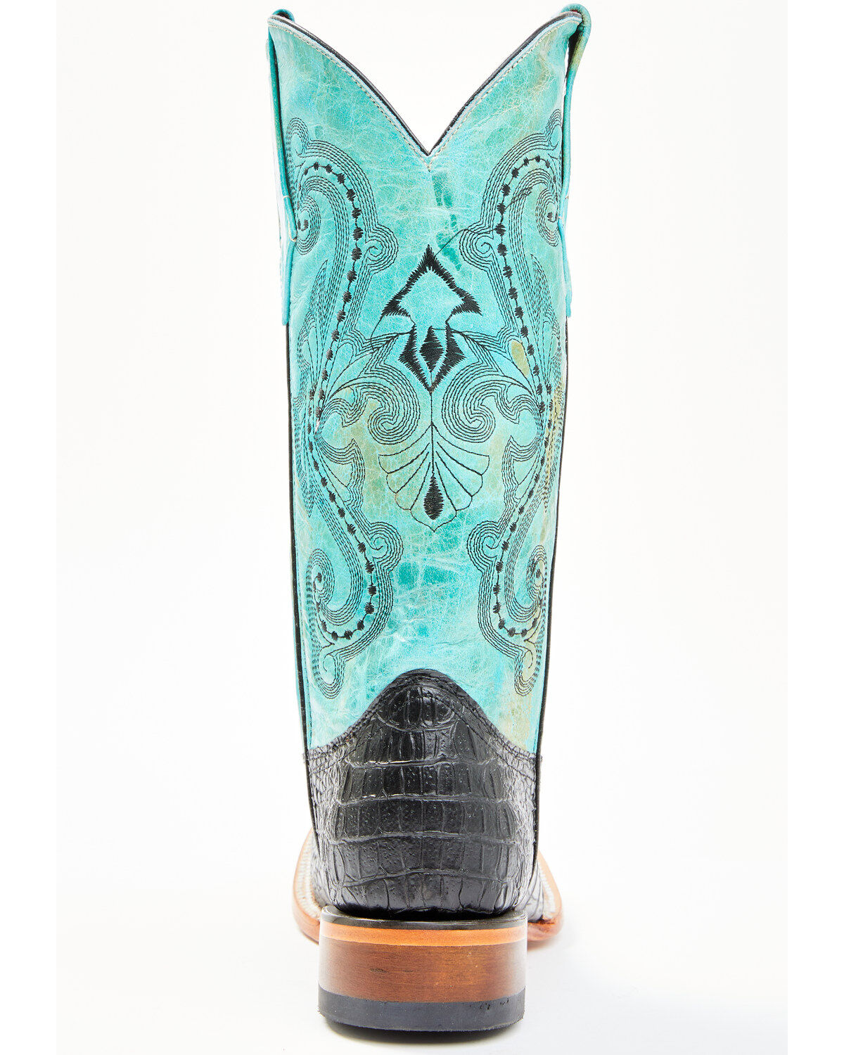 Ferrini Women's Caiman Tail Print Western Boots