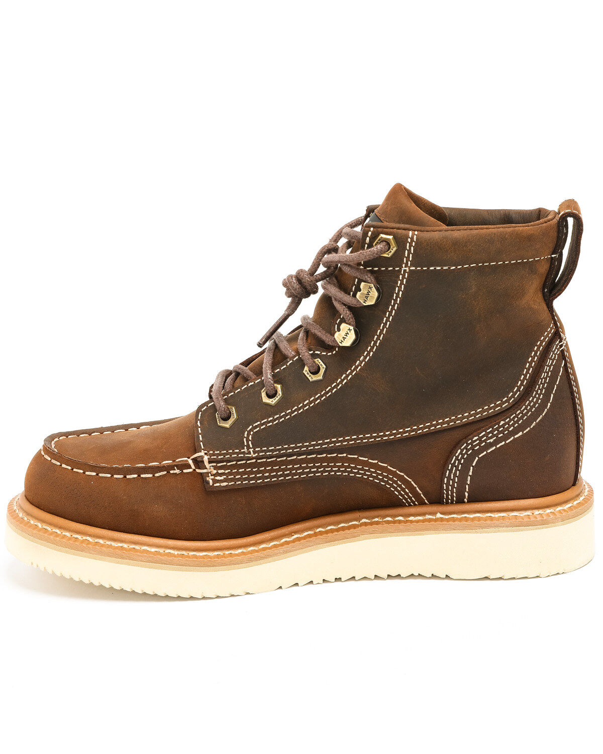 Hawx Men's 6" Grade Work Boots - Moc Toe