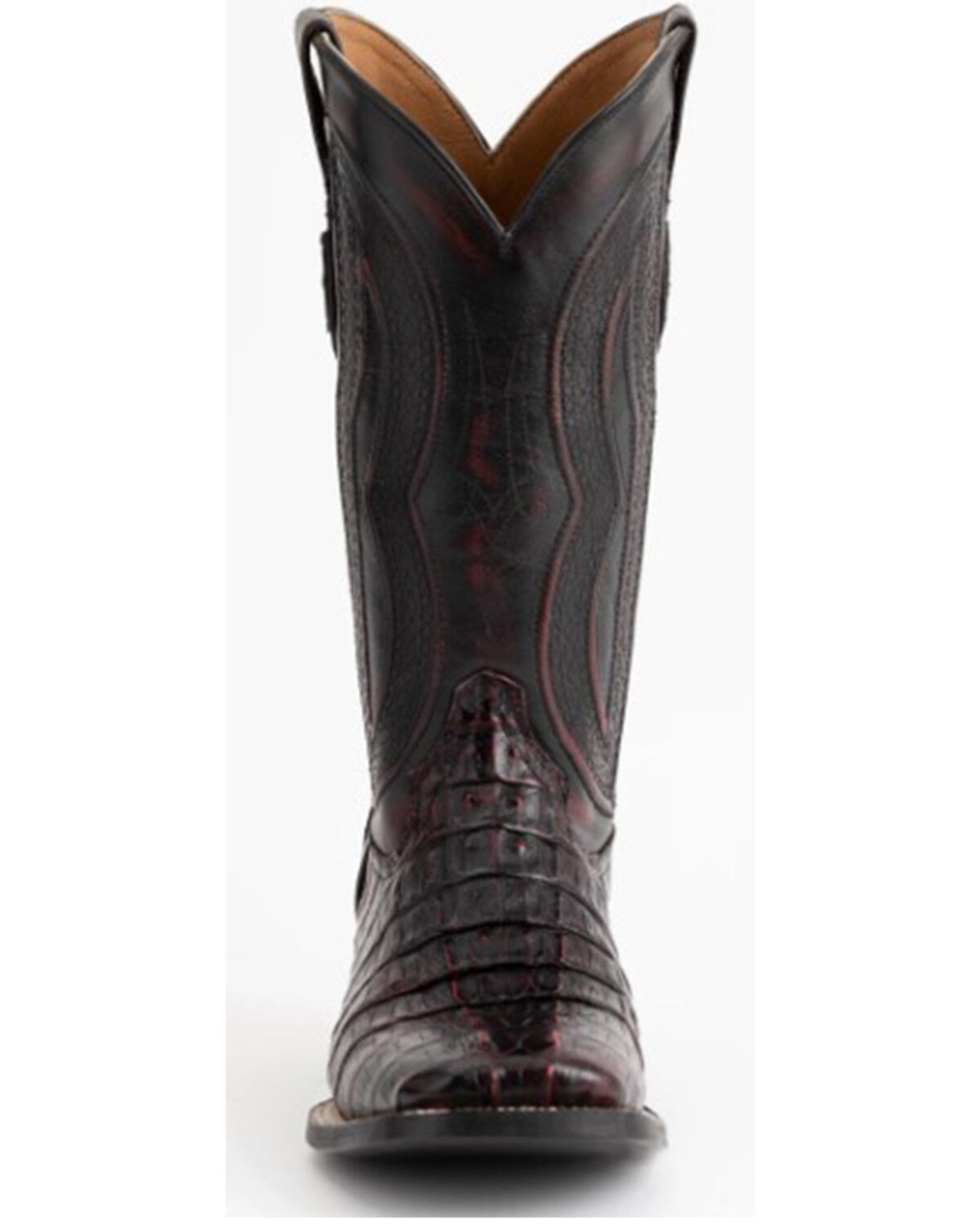 Ferrini Men's Dakota Exotic Crocodile Western Boots - Broad Square Toe