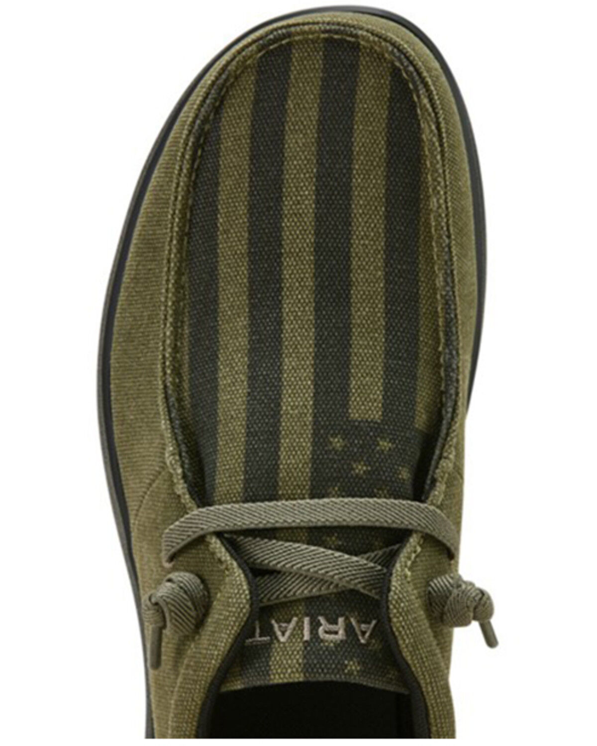 Ariat Men's Hilo Flag Print Casual Shoes - Moc Toe