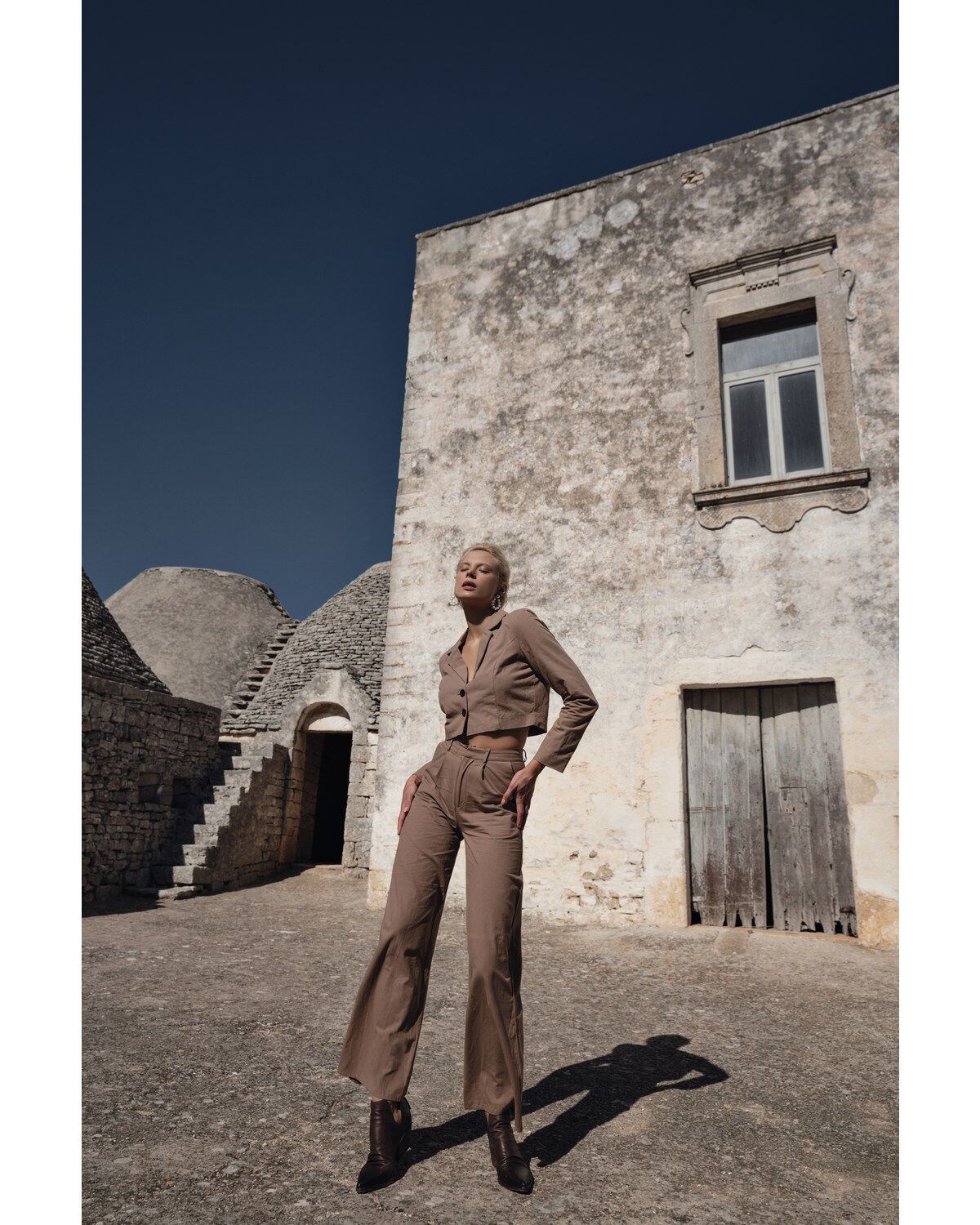 The Now Women's Cropped Blazer