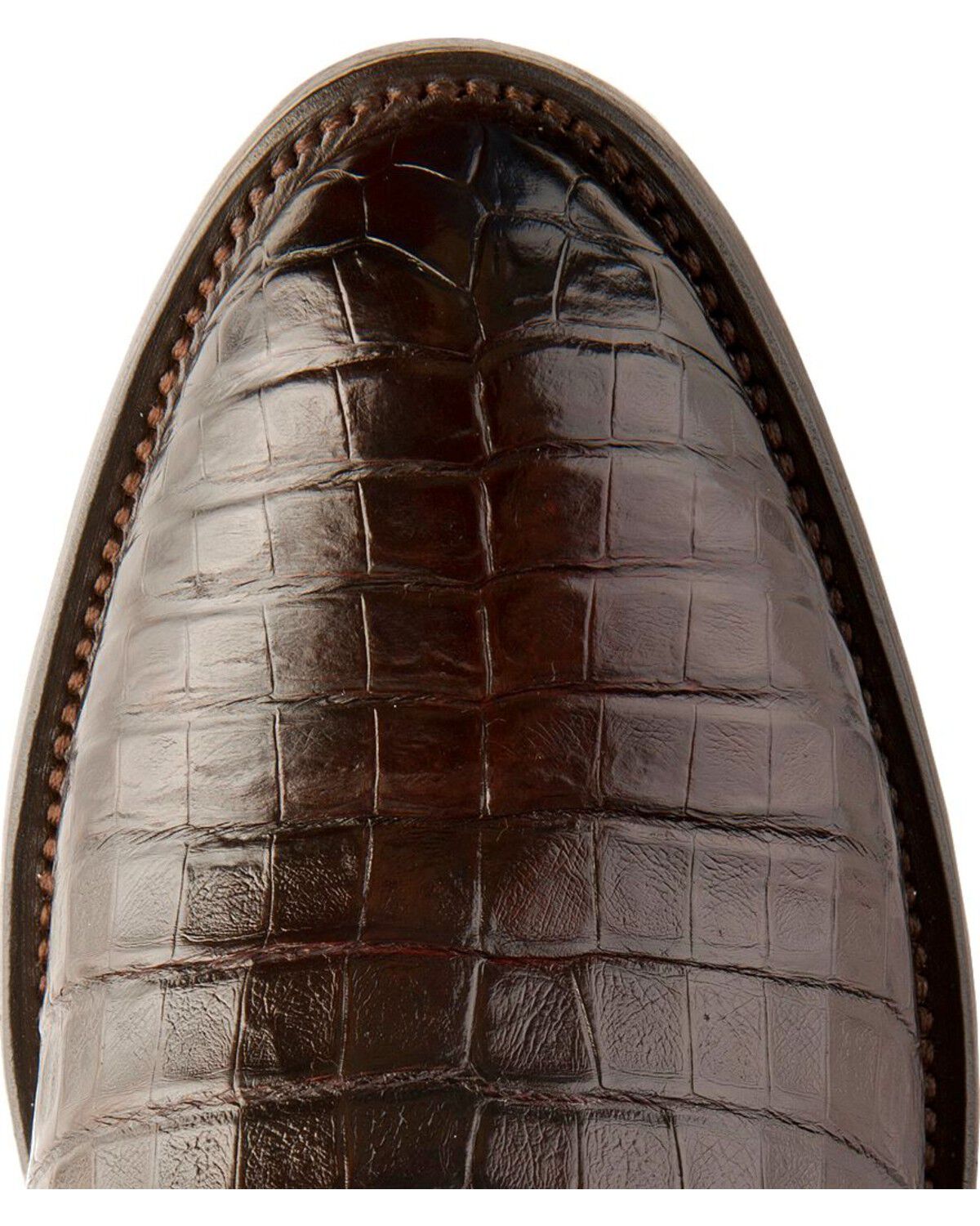 Lucchese Men's Charles Crocodile Belly Cowboy Boots - Round Toe