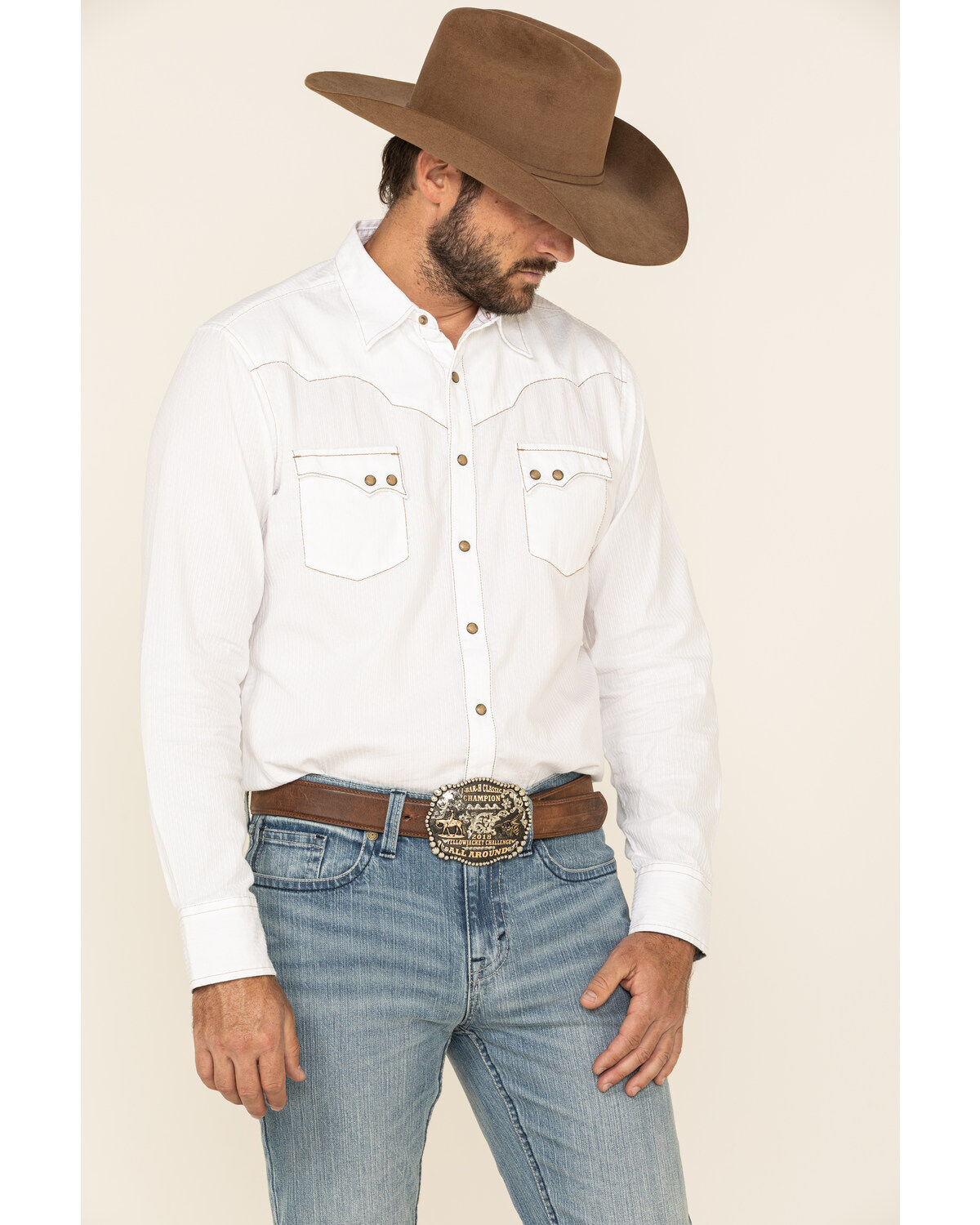 Cody James Men's Crupper Light Wash Stretch Slim Straight Jeans