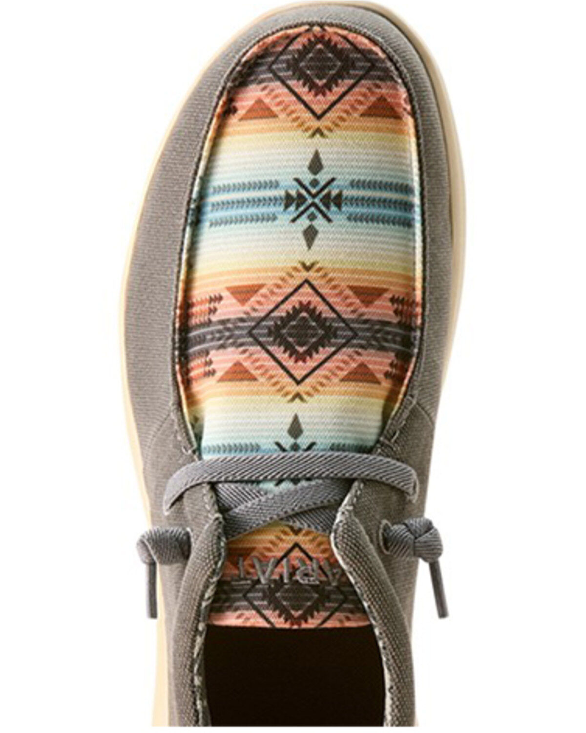 Ariat Men's Hilo Southwestern Print Casual Shoes - Moc Toe