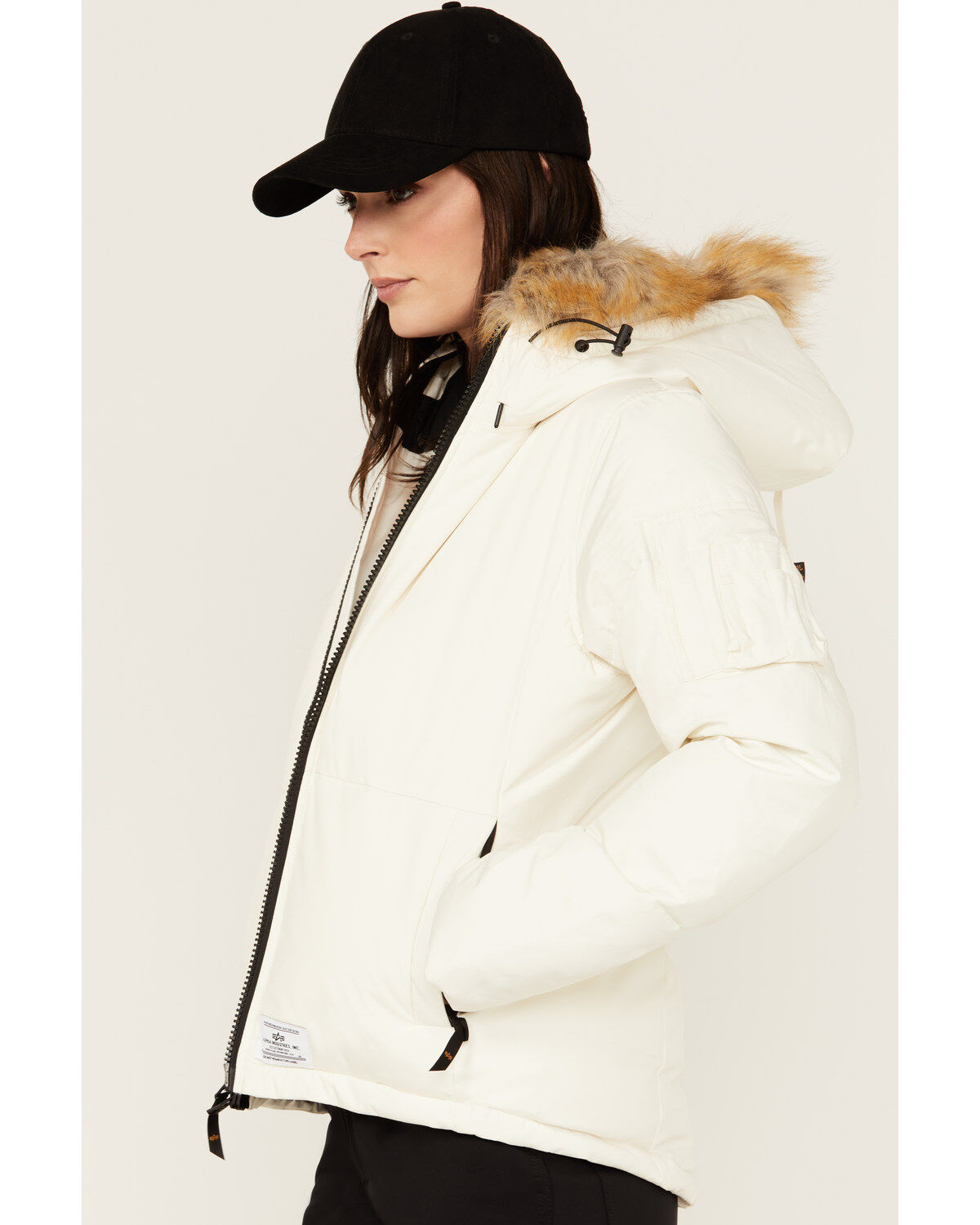 Alpha Industries Women's Short Hooded Parka