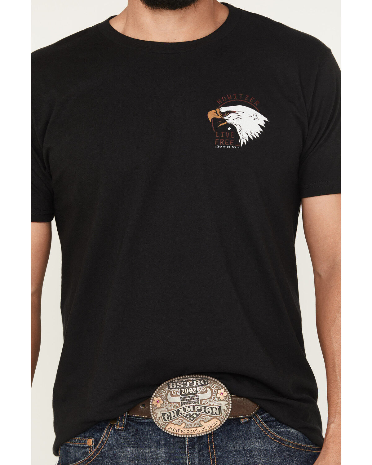 Howitzer Men's Dare Eagle Short Sleeve Graphic T-Shirt