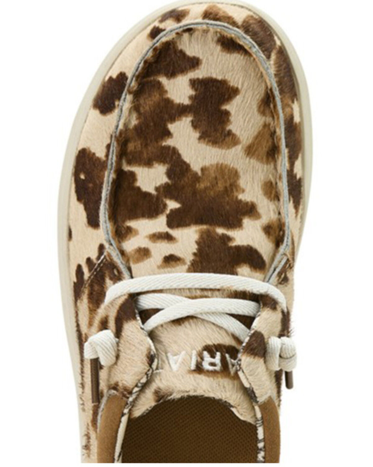 Ariat Women's Brindle Hair On Hide Hilo Casual Shoes - Moc Toe