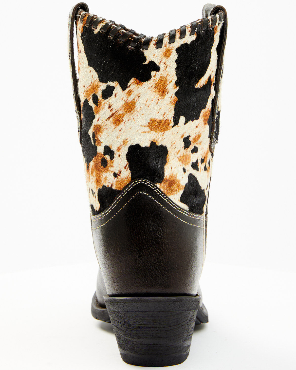 Laredo Women's Carleigh Hair On Hide Western Fashion Booties - Snip Toe