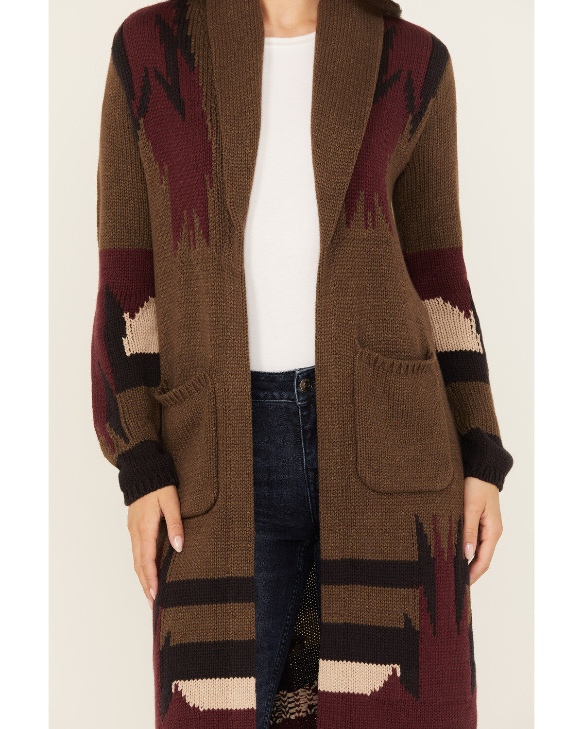 Shyanne Women's Southwestern Duster Cardigan