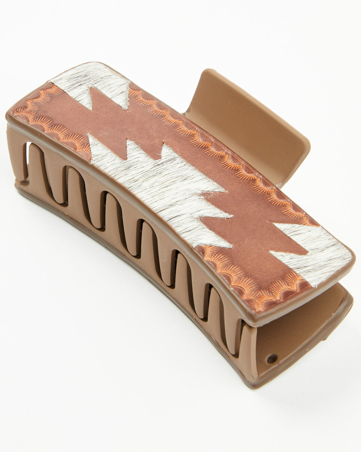 Shyanne Women's Hairon Leather Hair Clip