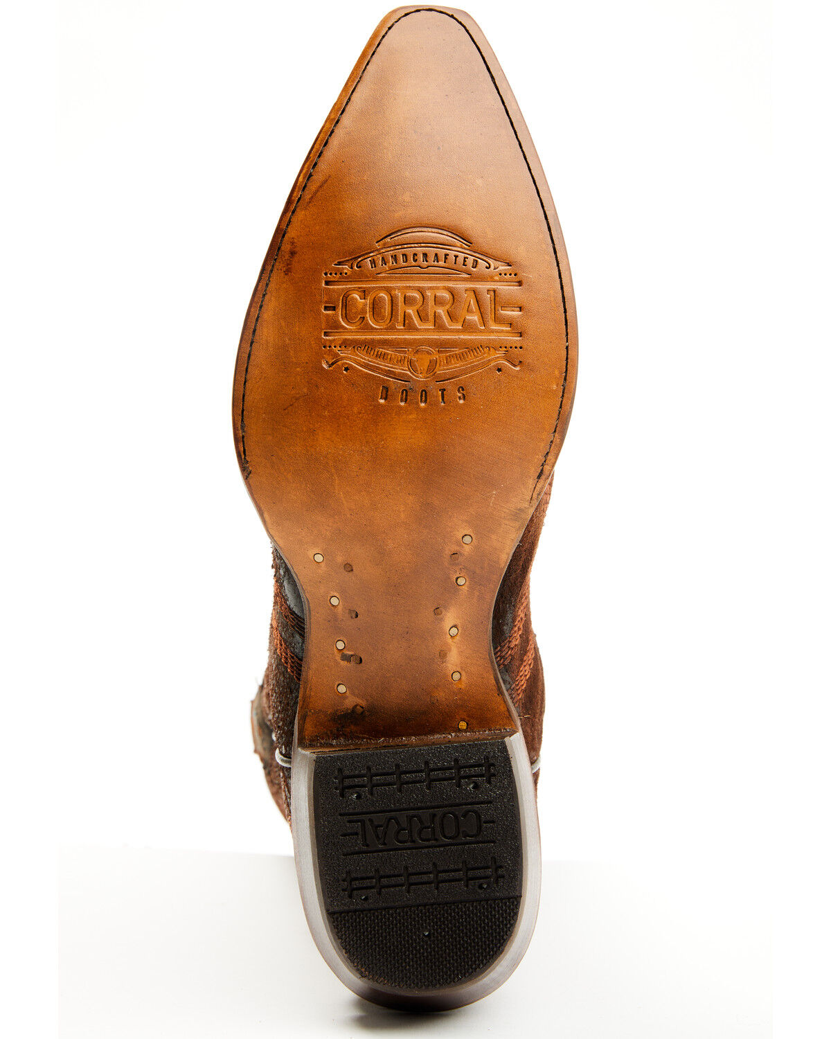 Corral Men's Overlay And Embroidered Western Boots - Snip Toe