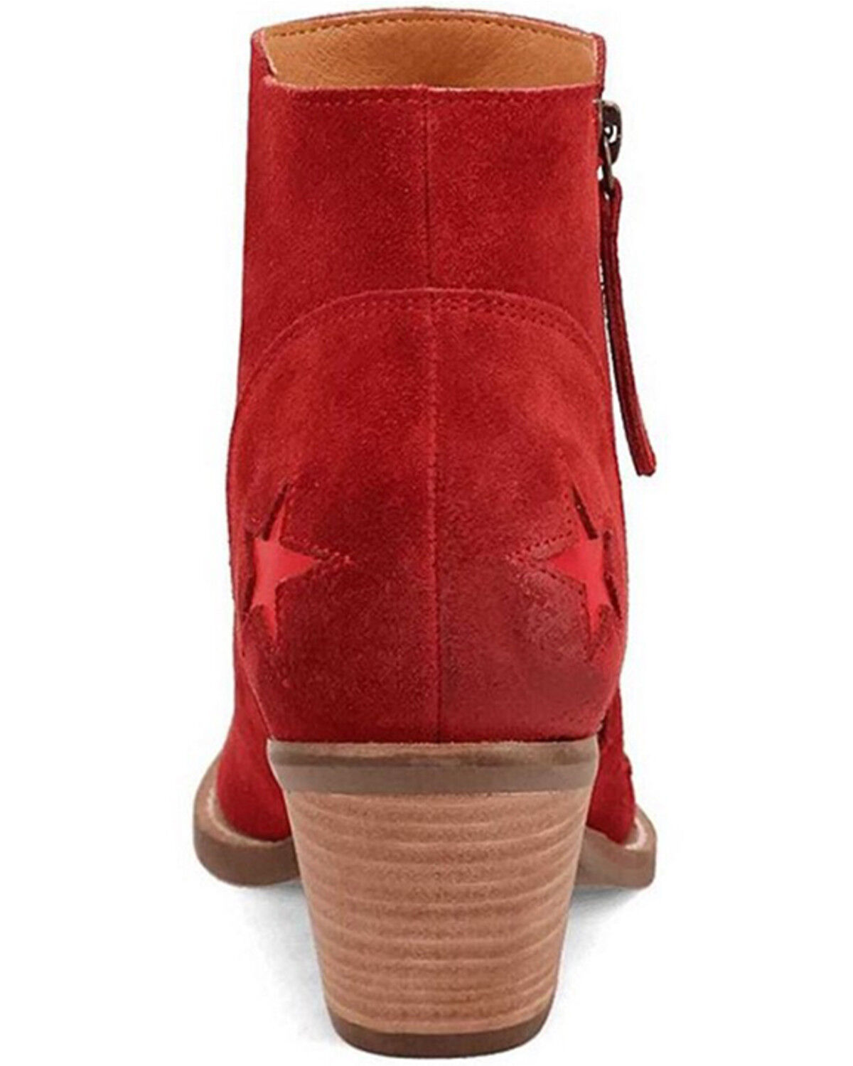 Dingo Women's Little Star Suede Western Booties - Snip Toe