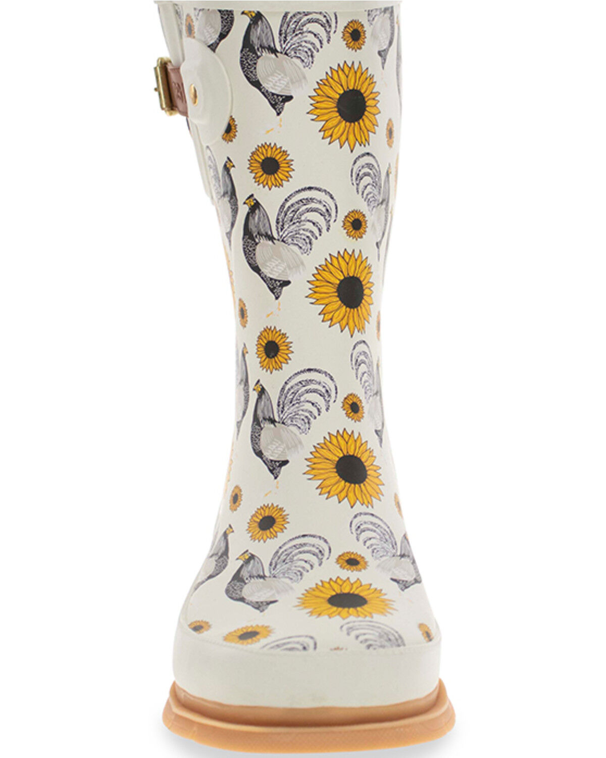 Western Chief Women's Rooster Mid Rain Boots - Round Toe