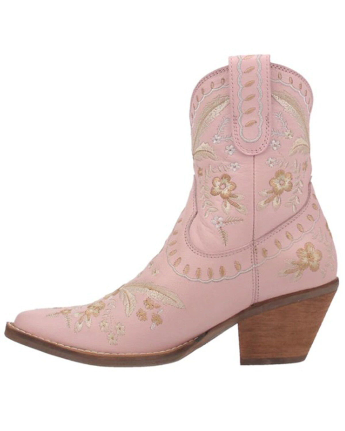 Dingo Women's Floral Western Booties - Snip Toe