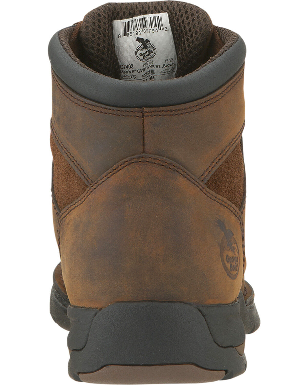 Georgia Boot Men's Athens Waterproof Work Boot - Moc Toe