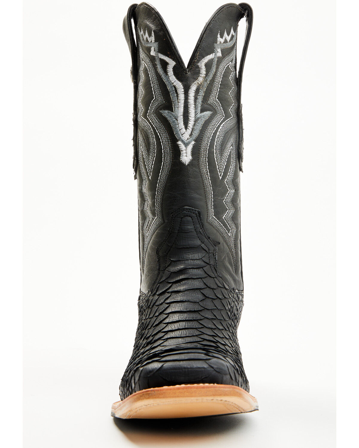 Tanner Mark Men's Exotic Caiman Western Boots - Round Toe