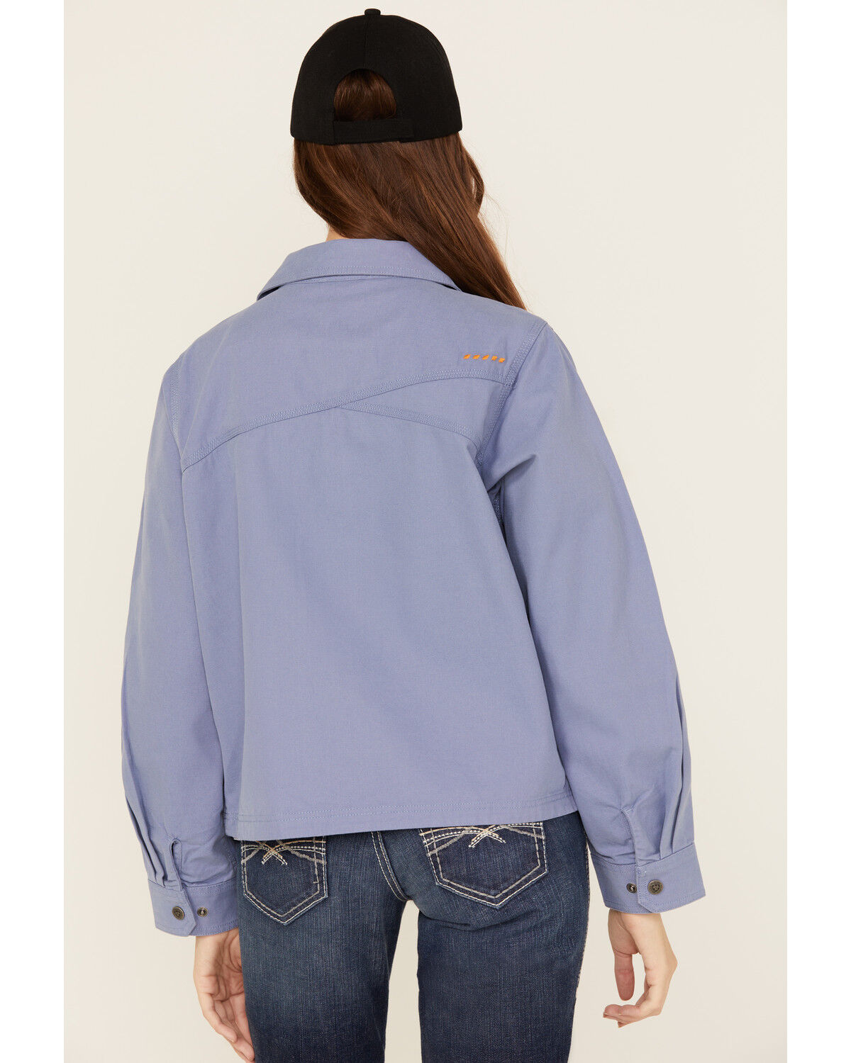 Ariat Women's Rebar Cropped Woven Work Shirt