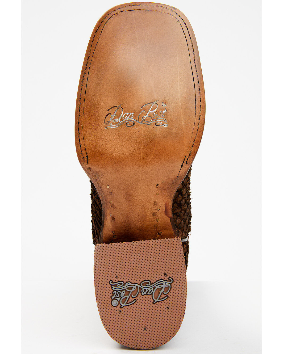 Dan Post Women's Exotic Sea Bass Western Boots - Broad Square Toe