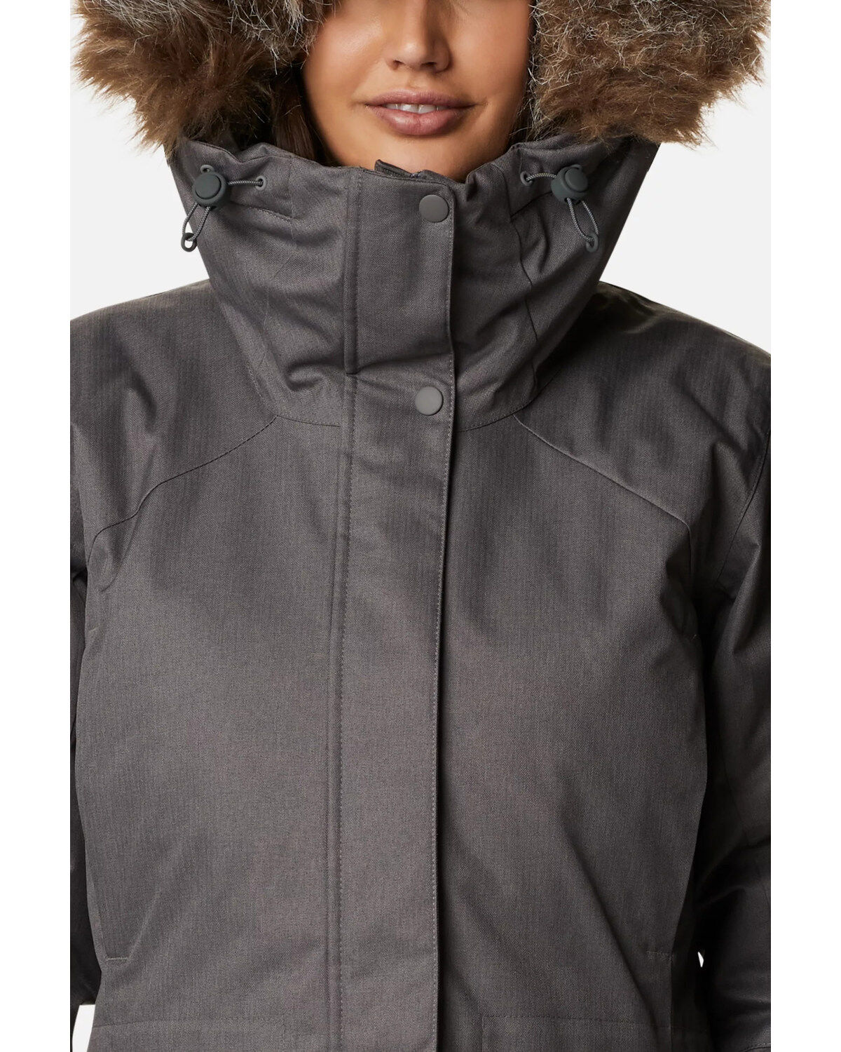 Columbia Women's Grey Juniper Ridge Omni-Heat Infinity Down Parka