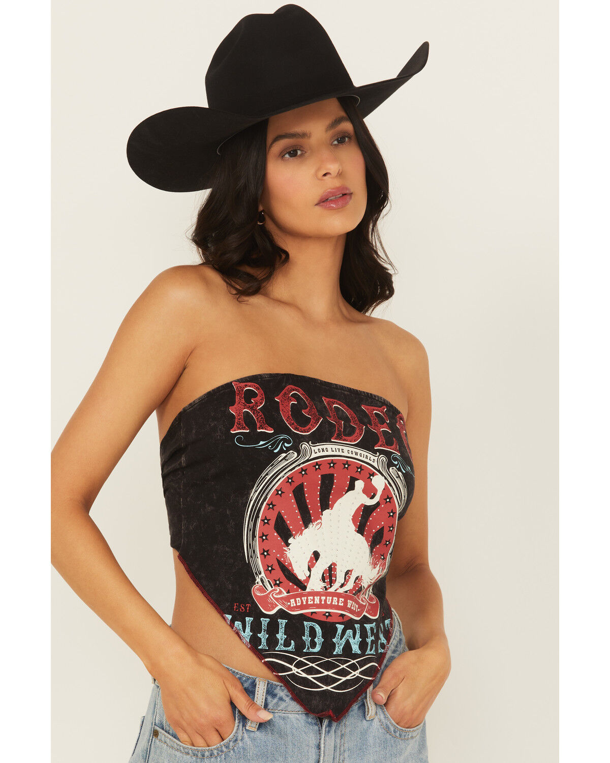 Blended Women's Rodeo Bandana Top