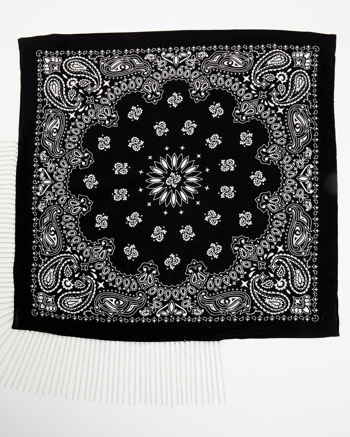 Idyllwind Women's Black Delray Bandana Necklace