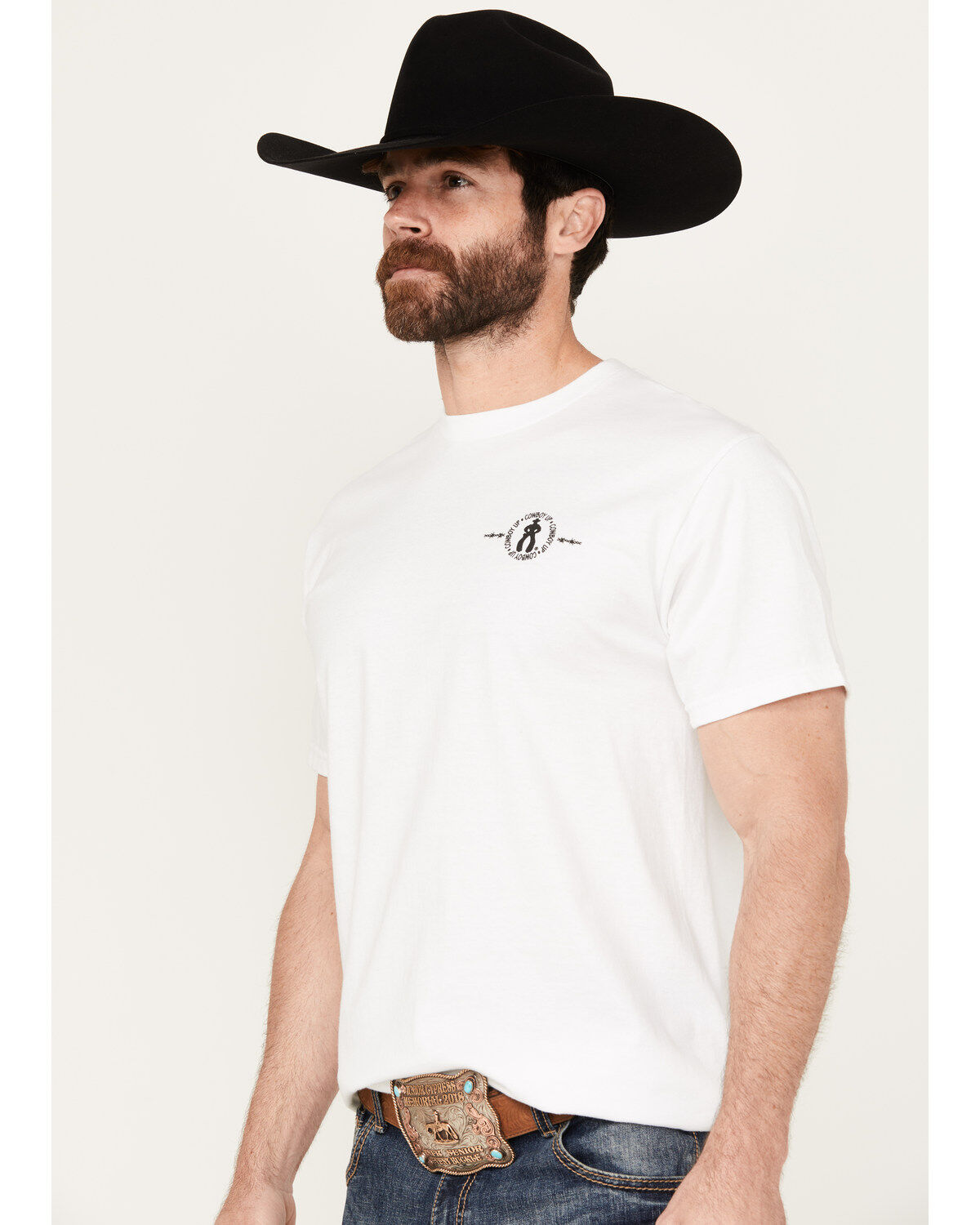 Cowboy Up Men's It's Not A Choice Short Sleeve Graphic T-Shirt