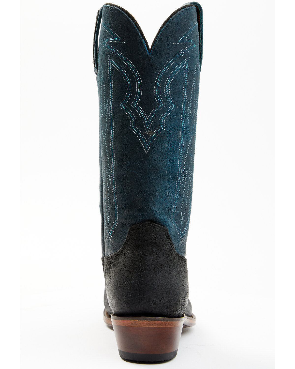 Lucchese Men's Two-Tone Roughout Western Boots - Square Toe