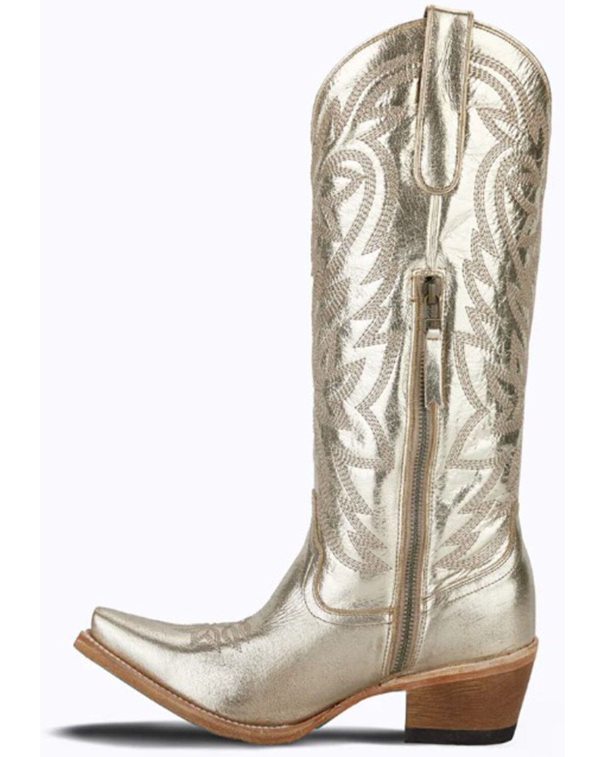 Lane Women's Smokeshow Metallic Tall Western Boots - Snip Toe
