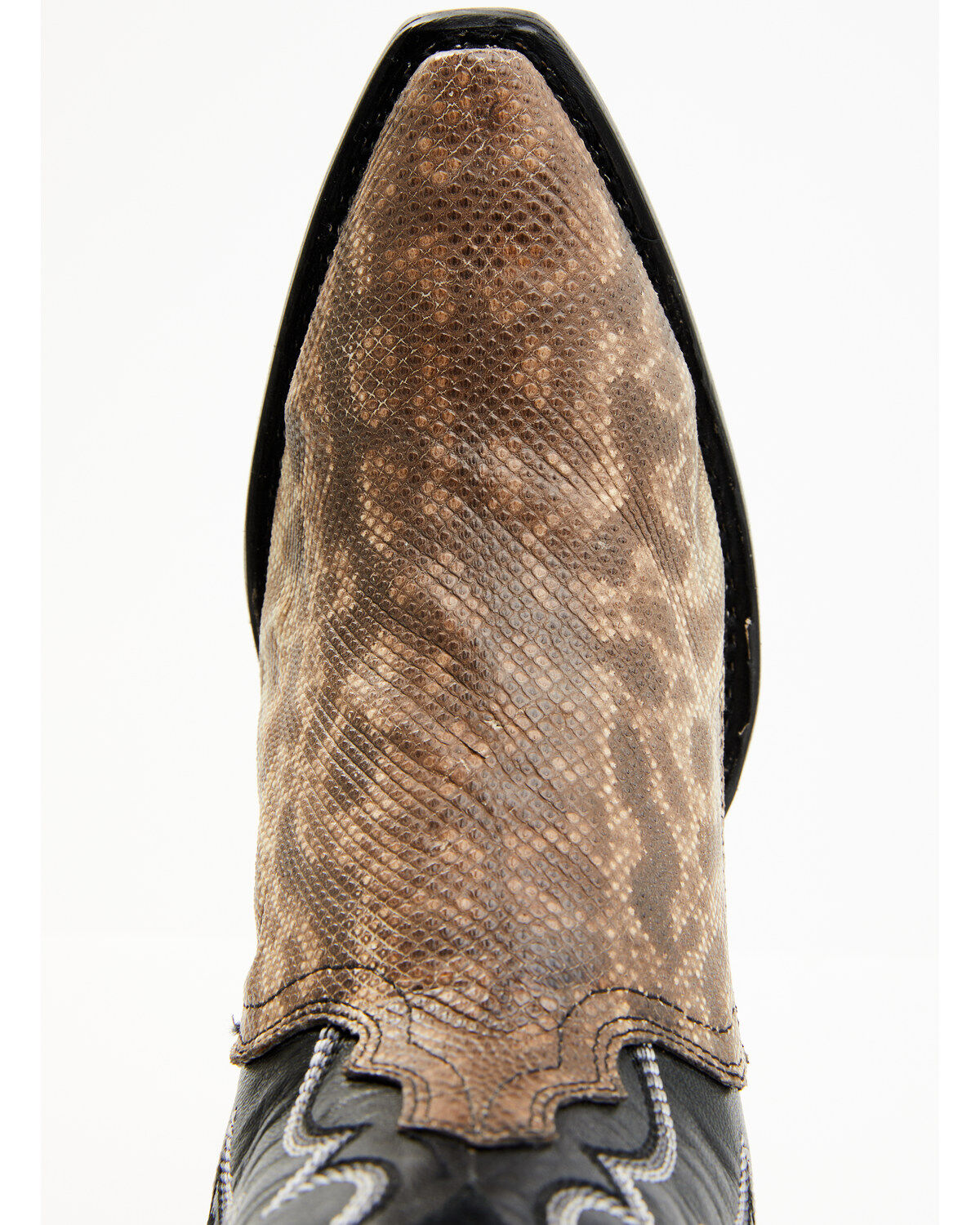 Dan Post Women's Karung Snake Exotic Western Boots - Snip Toe