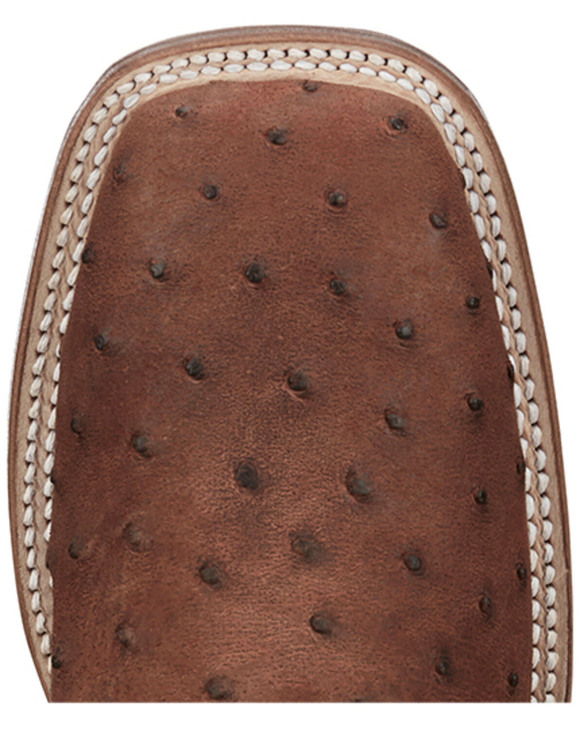 Justin Men's Full-Quill Ostrich Exotic Boot - Square Toe