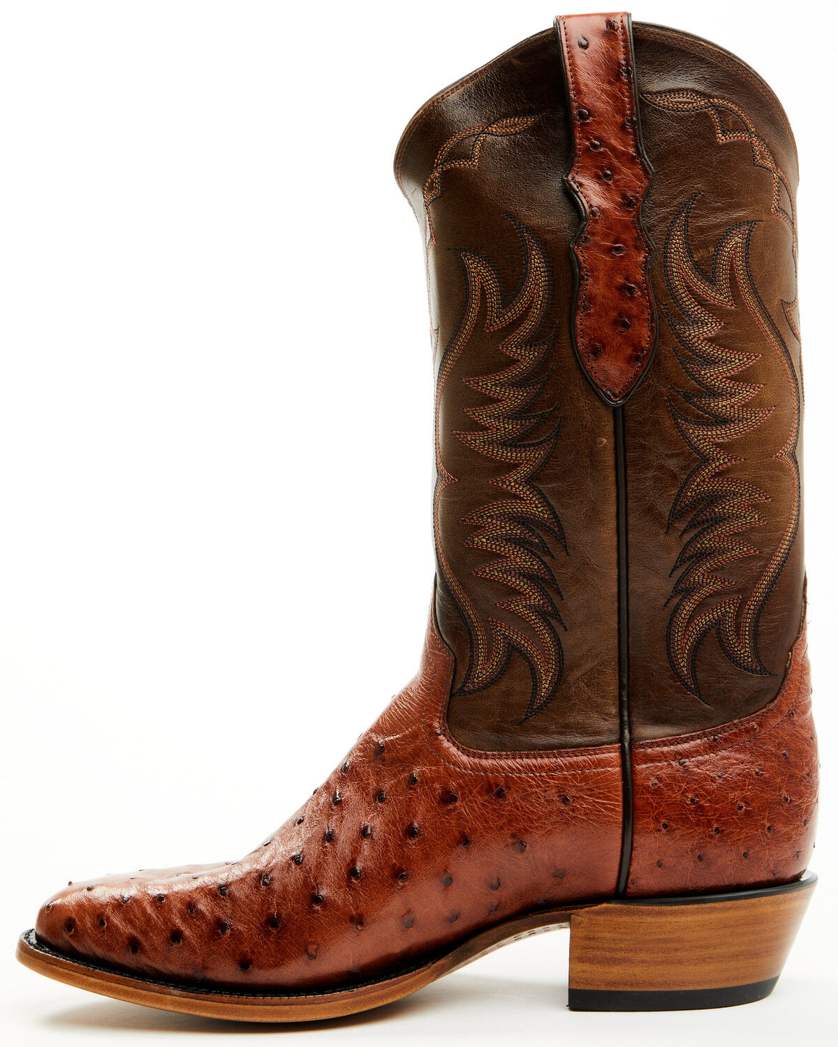 Tony Lama Men's Kenway Exotic Ostrich Western Boots - Round Toe