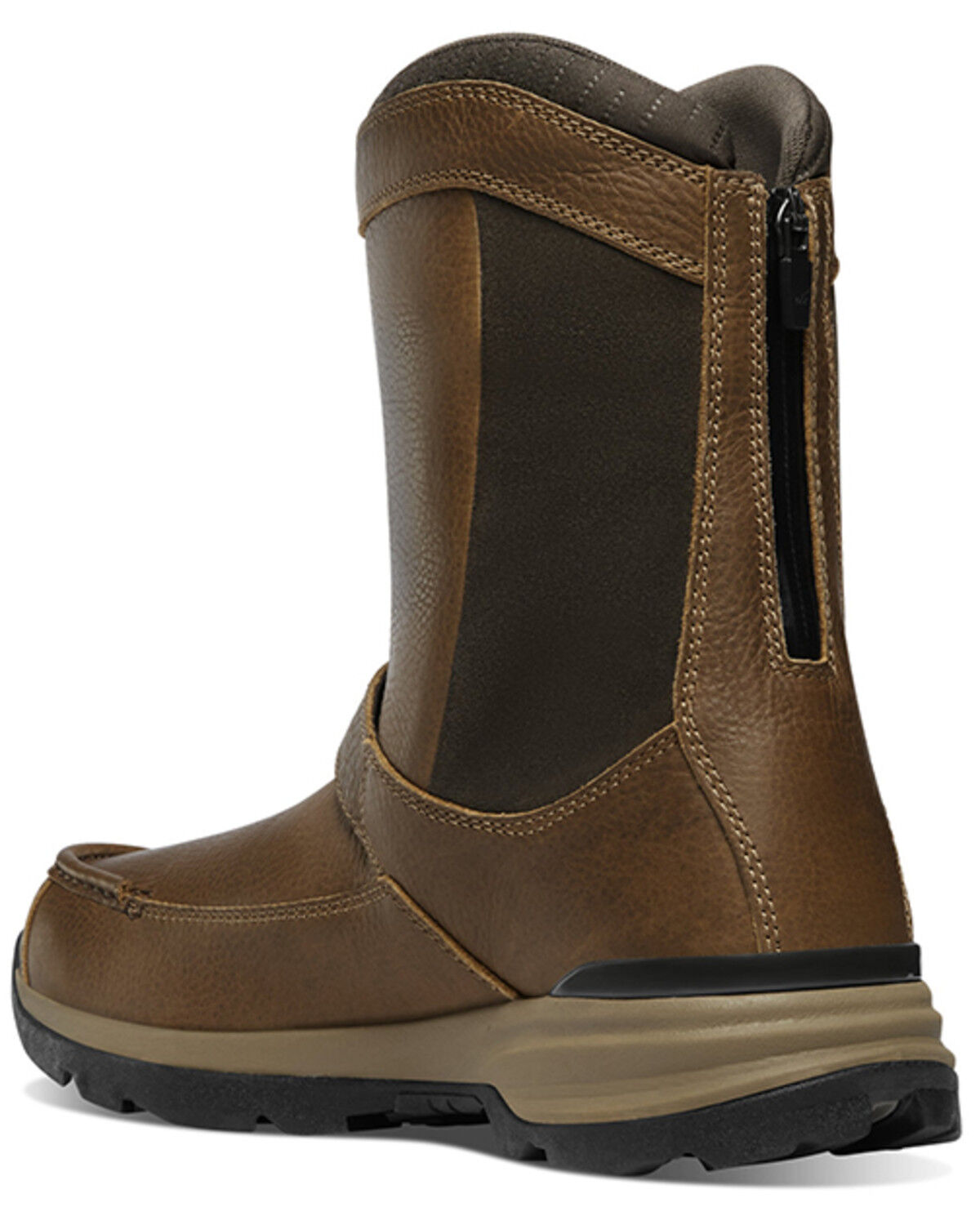 Danner Men's 10" Recurve Rear Zip Moc Work Boots - Soft Toe