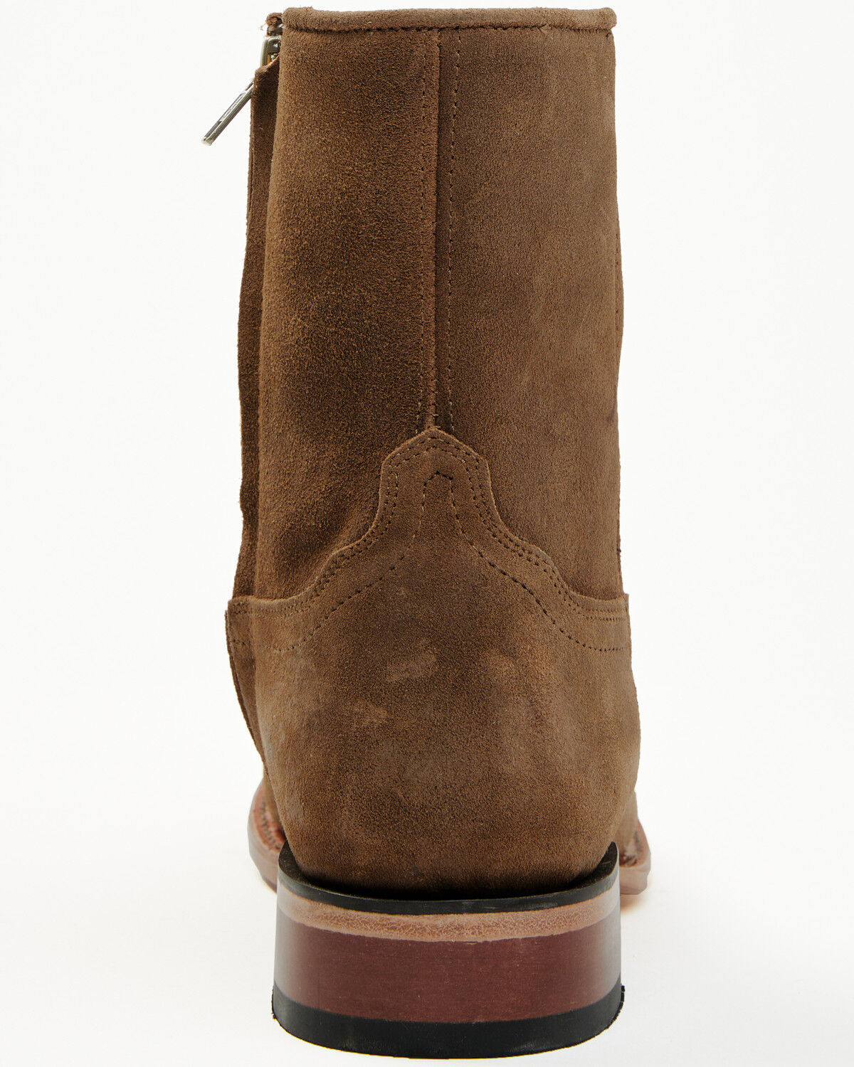 Moonshine Spirit Men's 8" Pancho Roughout Zipper Western Boots - Round Toe