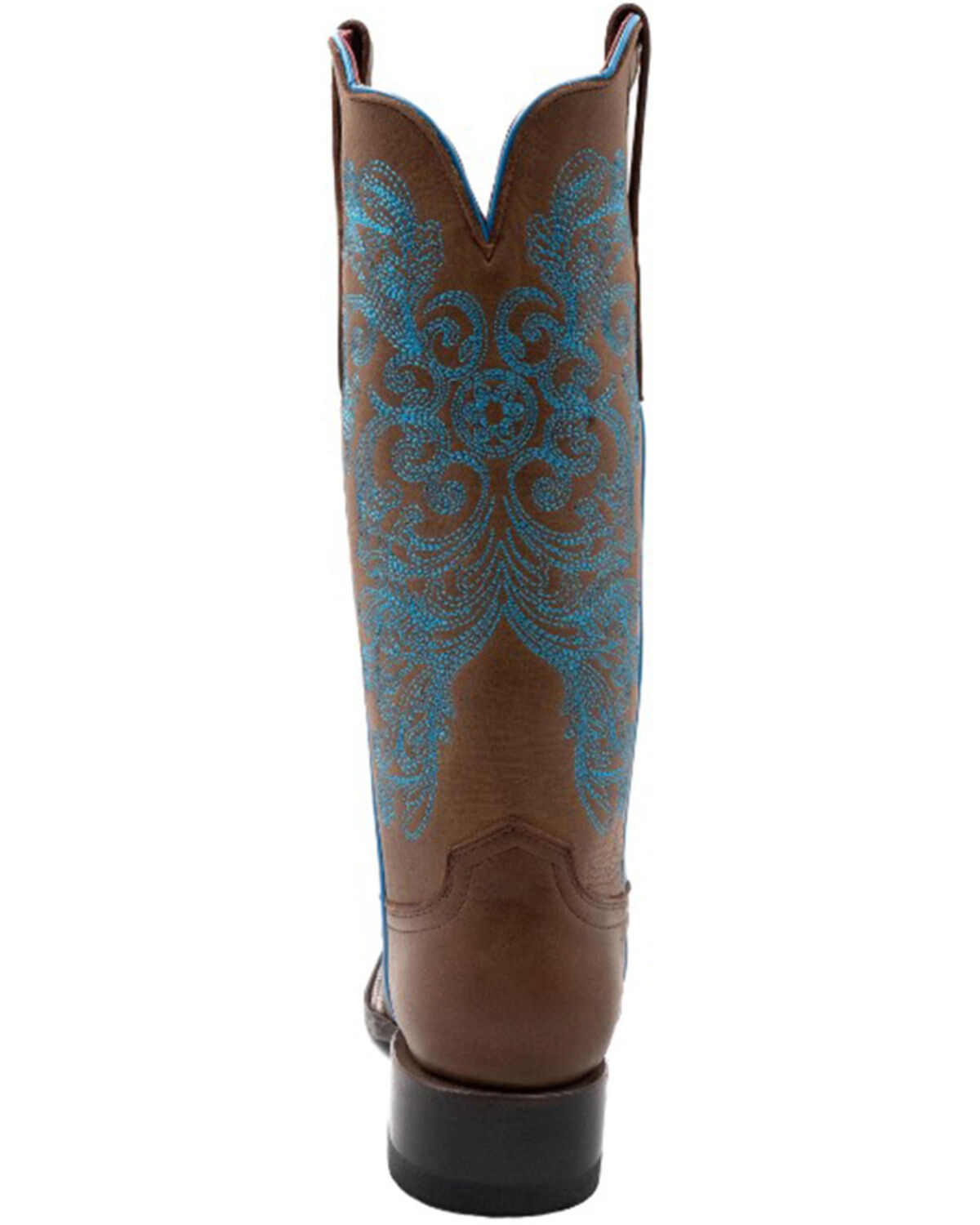 Ferrini Women's Ella Cross Western Boots - Broad Square Toe