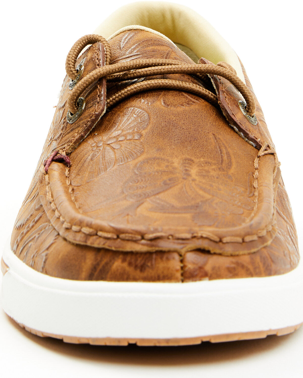 Twisted X Women's Kicks Tooled Casual Shoes - Moc Toe