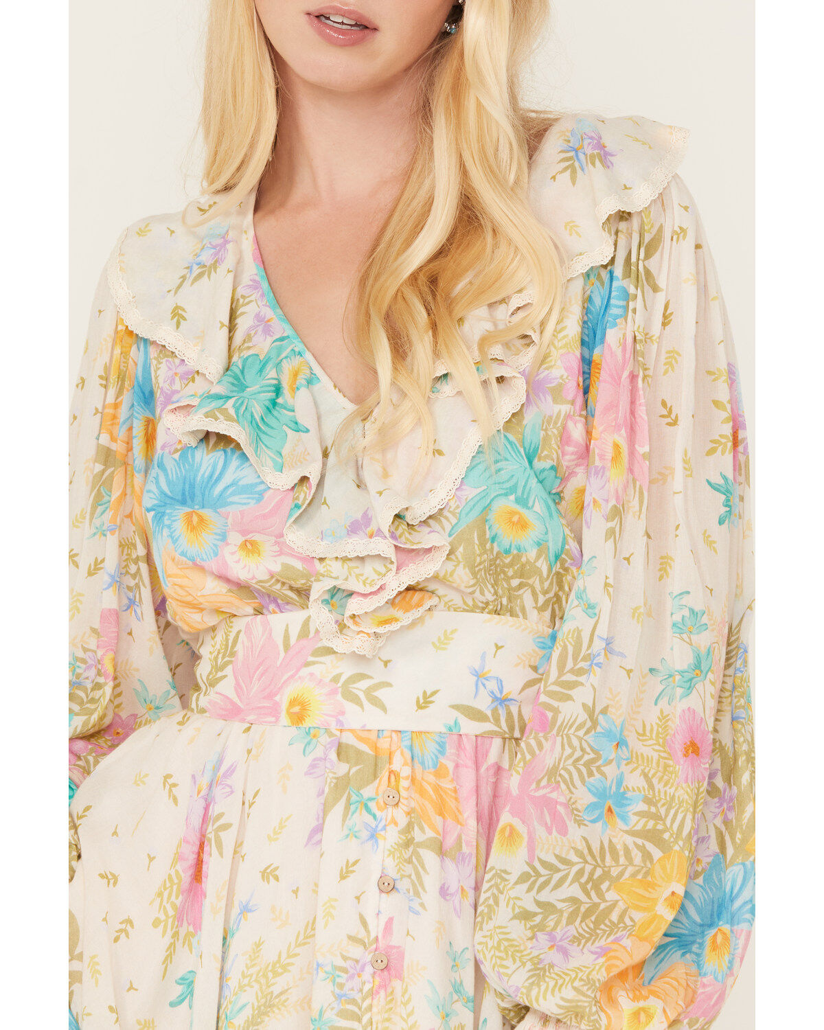 Spell Women's Lei Lei Frill Mini Dress