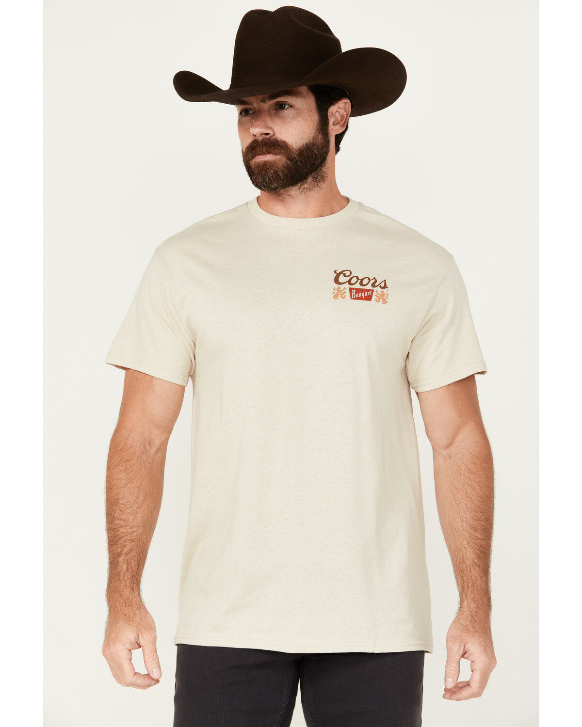 Coors Men's Desert Skyline Short Sleeve Graphic T-Shirt