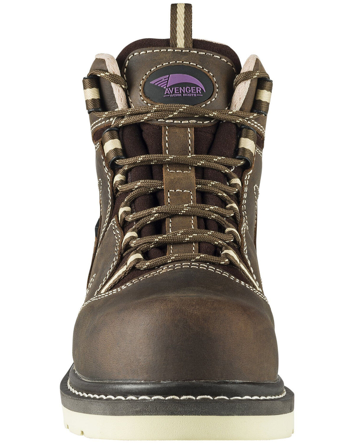 Avenger Women's Waterproof Wedge Work Boots - Composite Toe