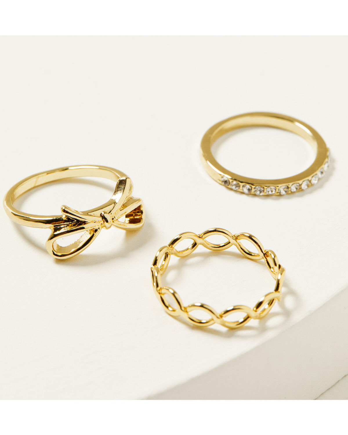 Shyanne Women's Cross Bow Ring Set - 5 Piece