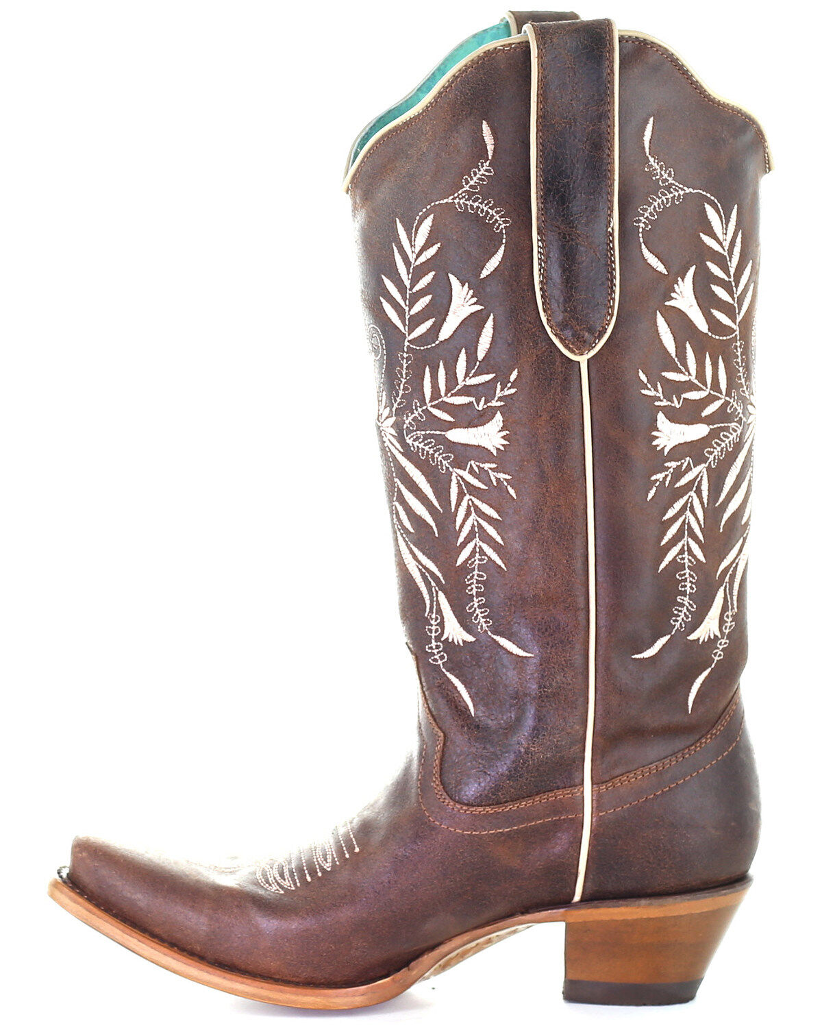 Corral Women's Embroidery Western Boots - Snip Toe