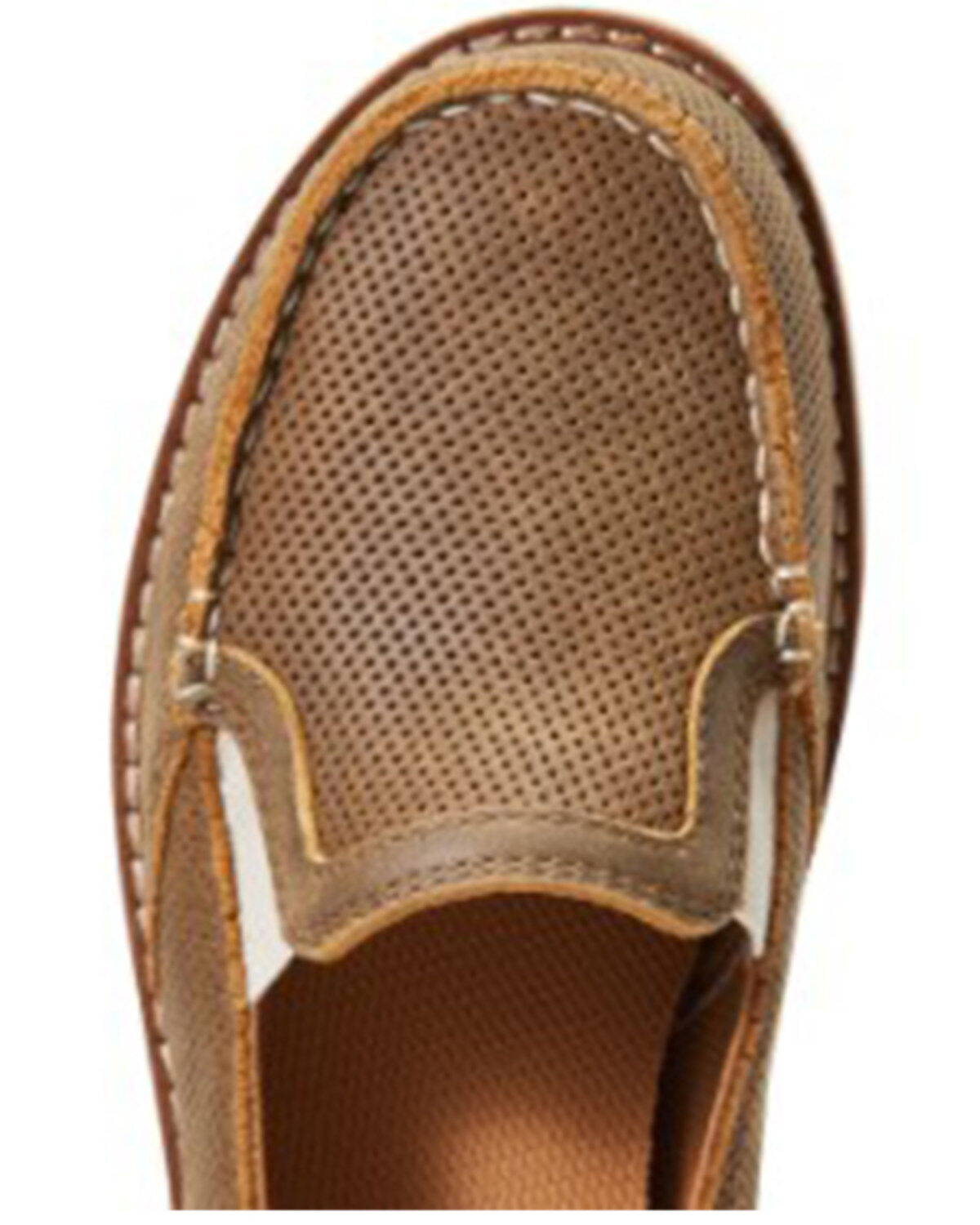 Ariat Women's Cruiser 360 Bomber Brown Slip-On Casual Shoes - Moc Toe