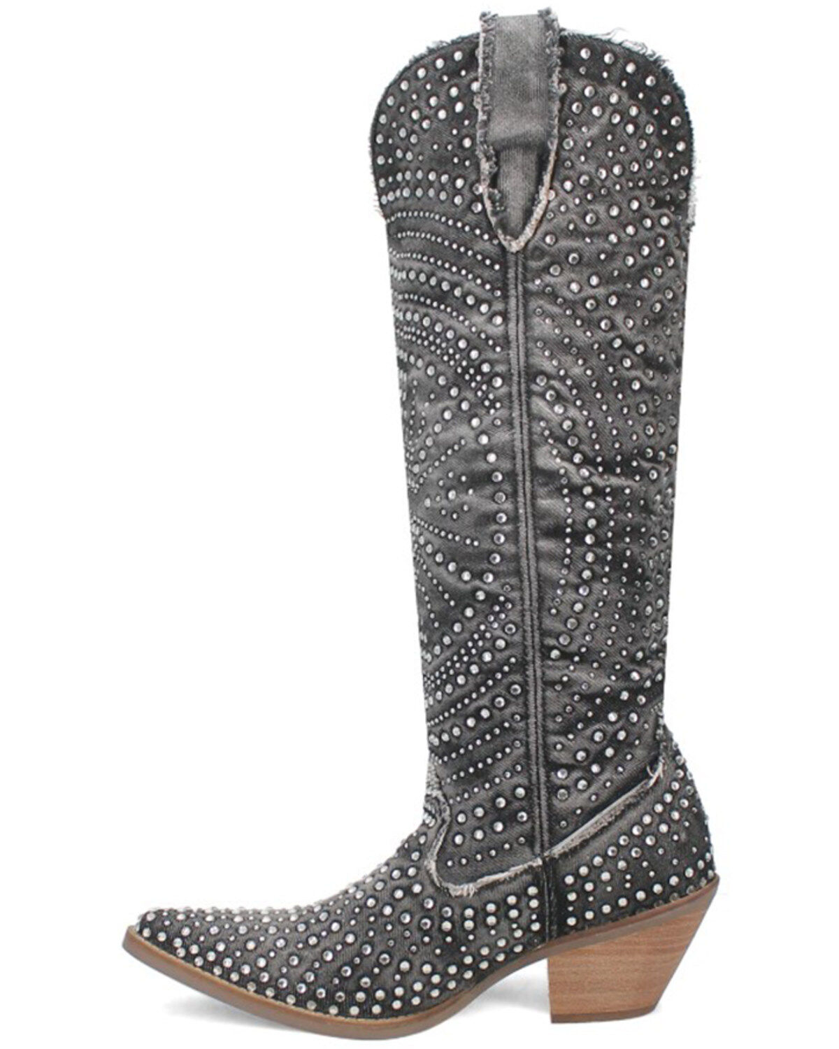 Dingo Women's Honkytonk Studded Tall Western Boots - Snip Toe