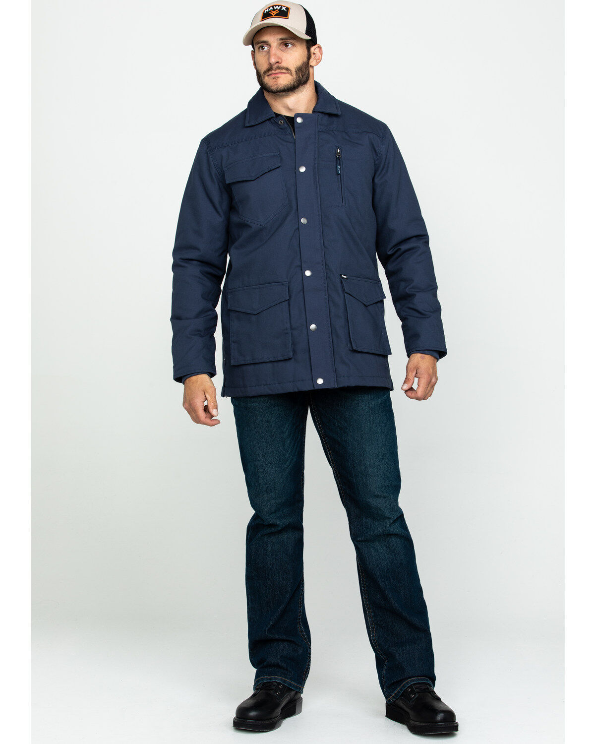 Wrangler Men's Ripstop Quilted Barn Coat
