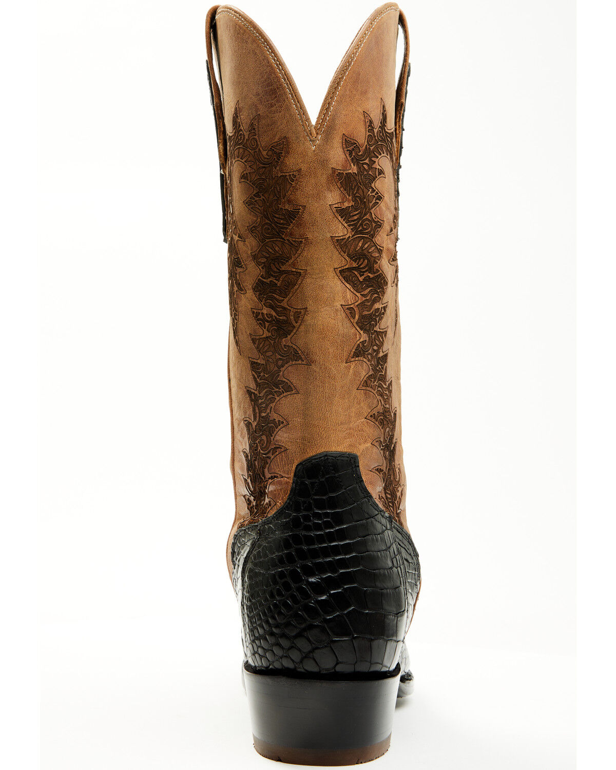 El Dorado Men's Exotic Alligator Western Boots - Round Toe