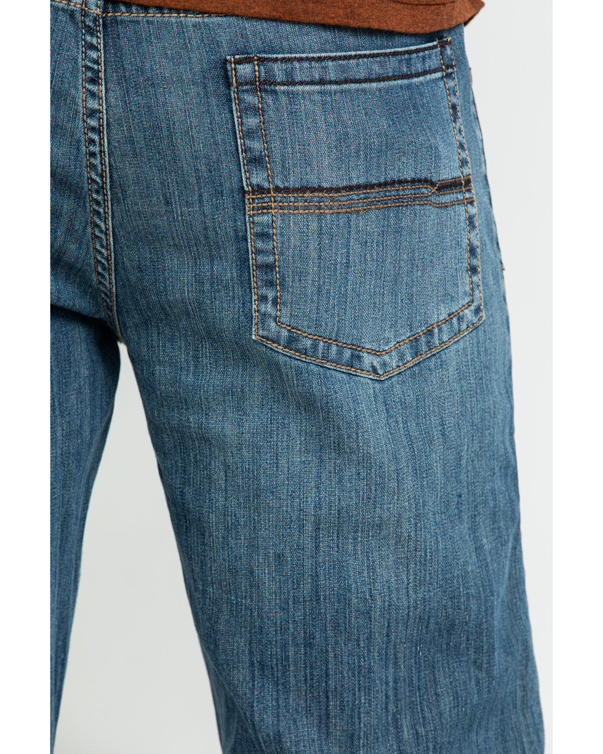 Cody James Men's Bozeman Medium Wash Slim Bootcut Stretch Denim Jeans