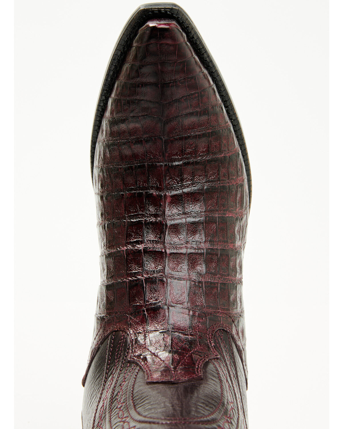 El Dorado Women's Holly Exotic Caiman Tall Western Boots - Snip Toe