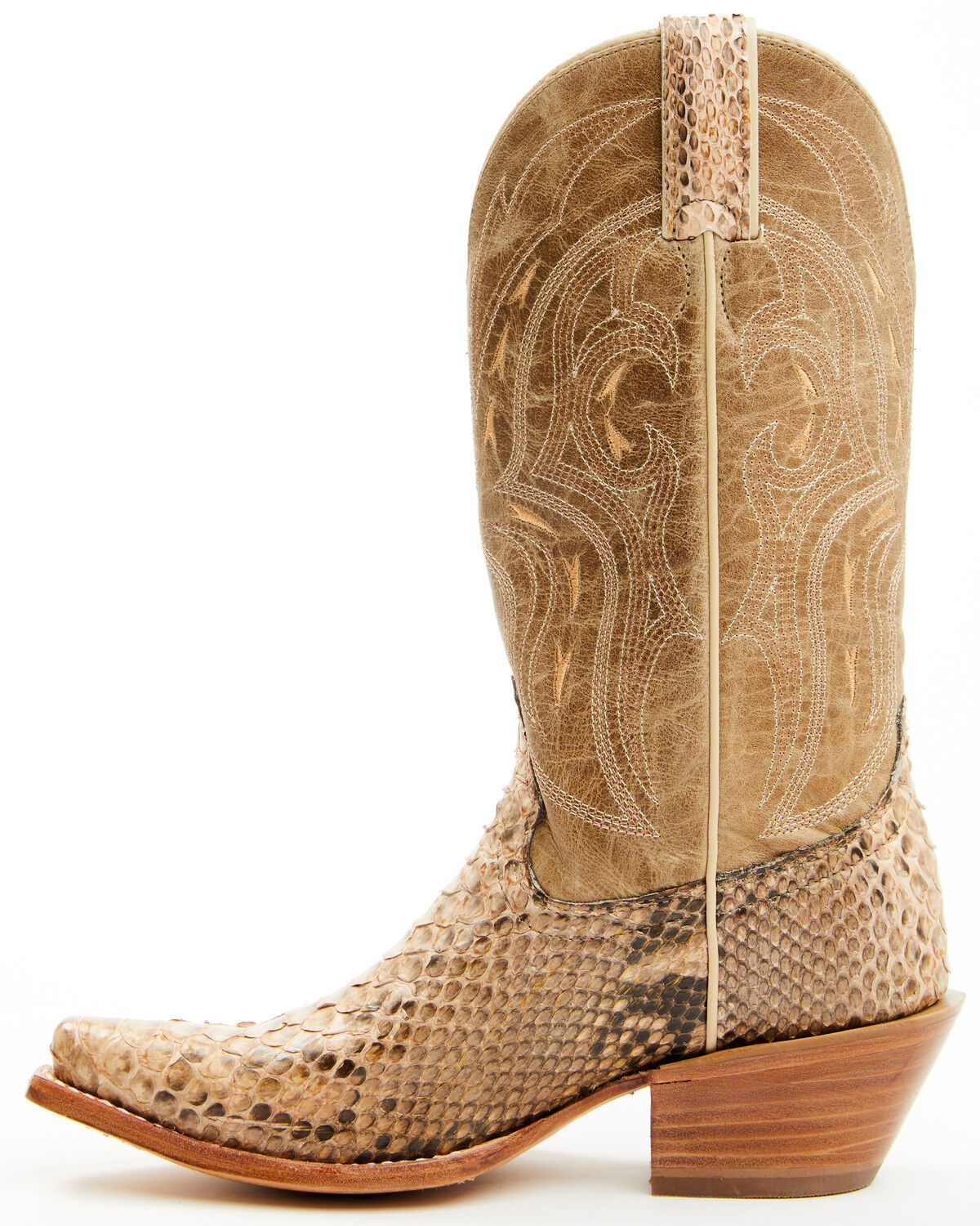 Shyanne Women's Annie Exotic Python Western Boots - Snip Toe
