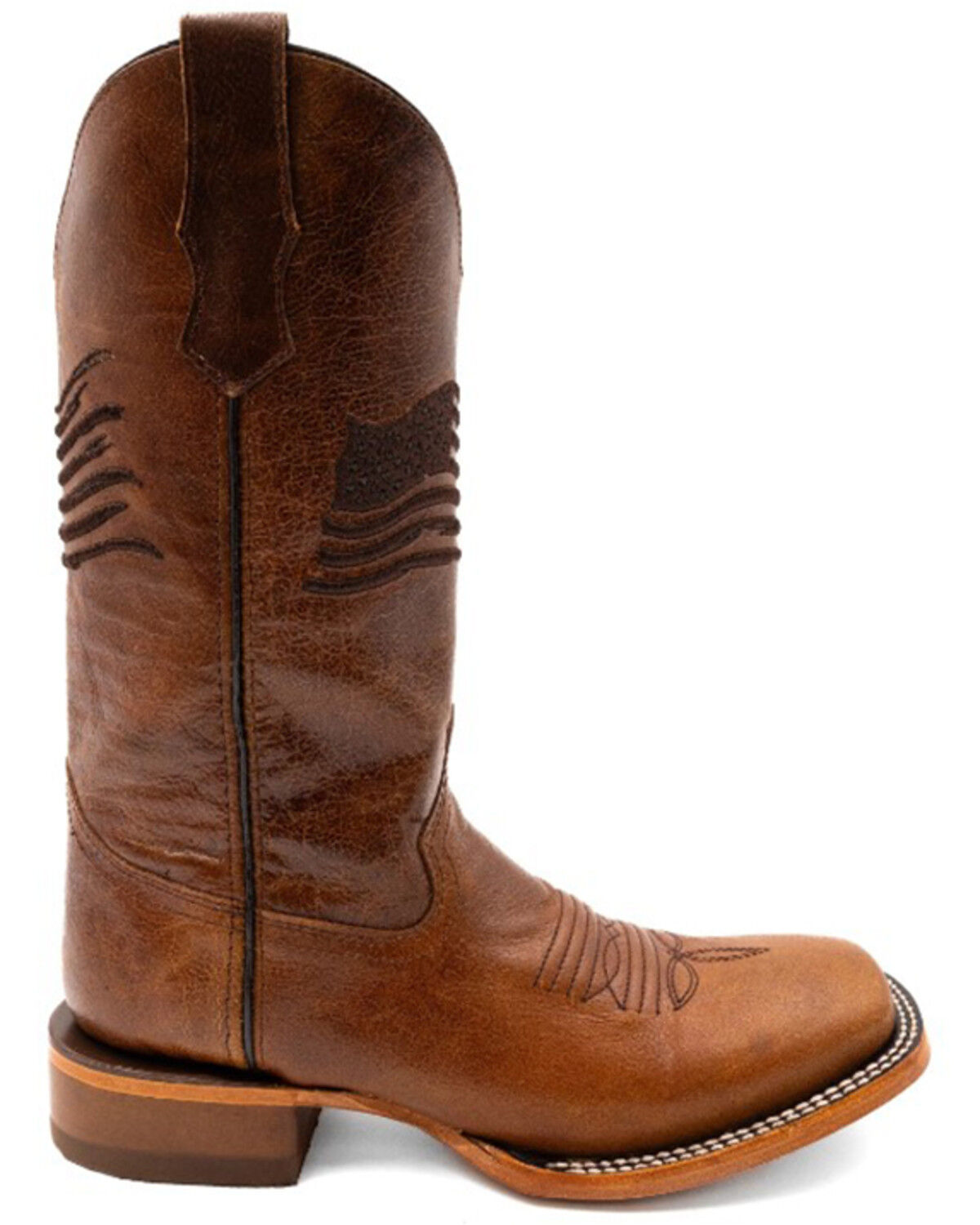 Ferrini Men's Patriot Western Boots - Broad Square Toe