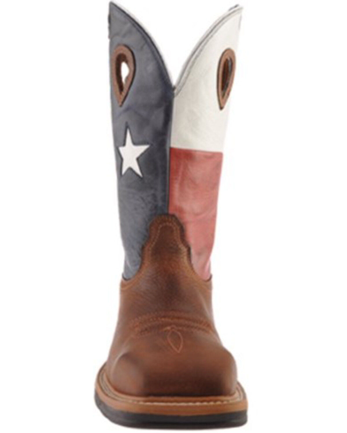 Twisted X Men's Texas Flag Lite Western Work Boots - Steel Toe - Extended Sizes