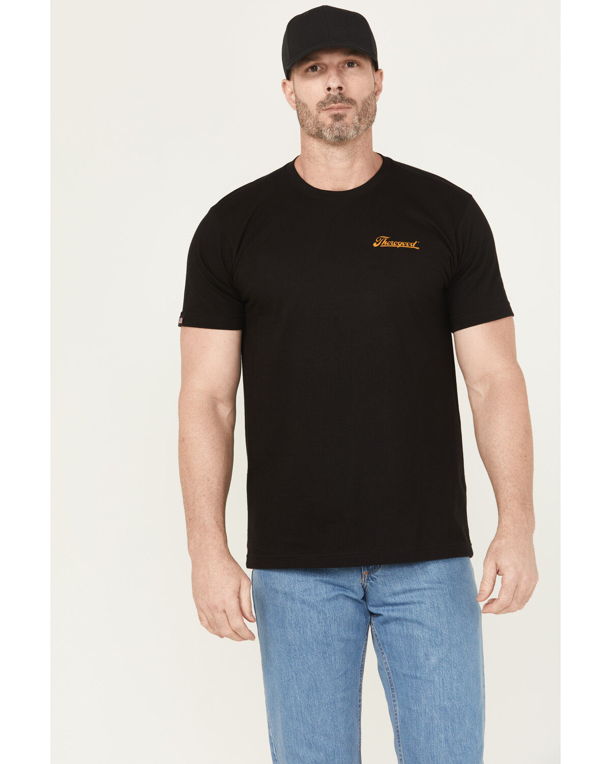 Thorogood Men's USA Made Wing and Wheel Short Sleeve Graphic T-Shirt